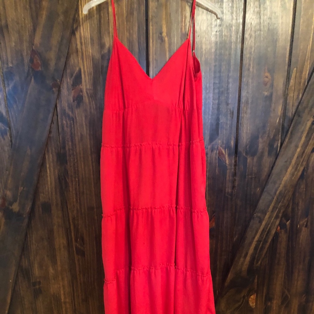 3/4 length flowy dress